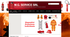 Desktop Screenshot of mgservicesrl.it